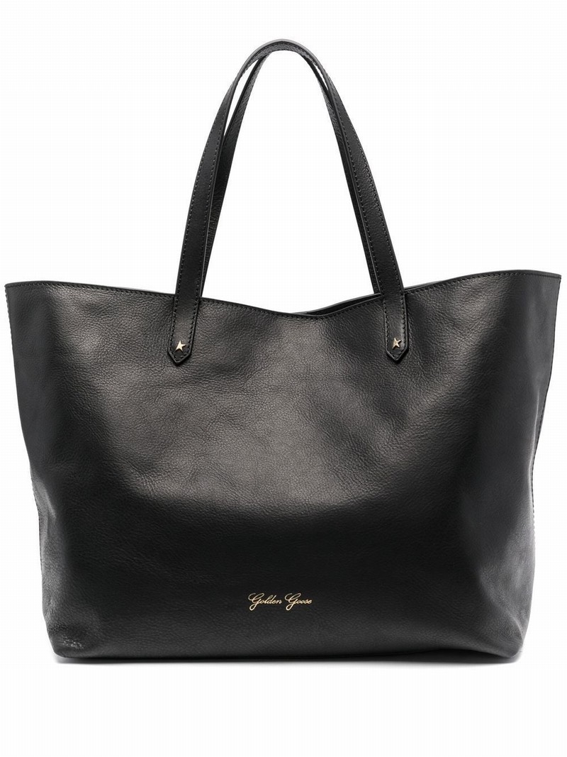 Logo-print Tote Bag In Black