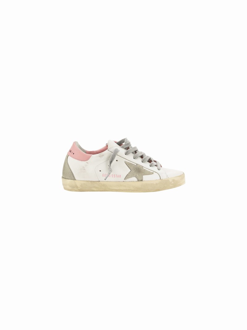 Super Star Sneakers In White/ice /light Pink