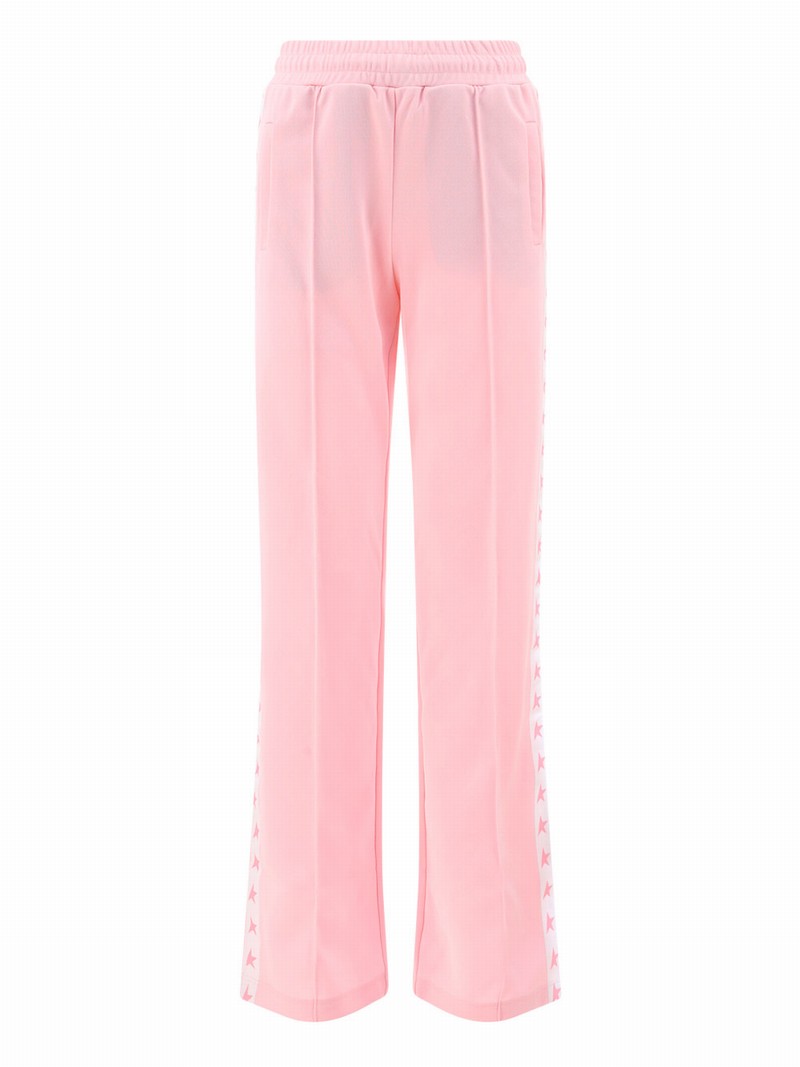 Sweatpants In Rose Shadow/white