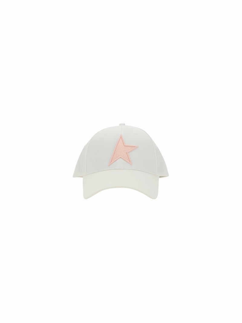 Star Baseball Cap In Papyrus/baby