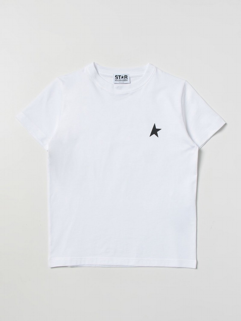 T-shirt Kinder Farbe Weiss In White