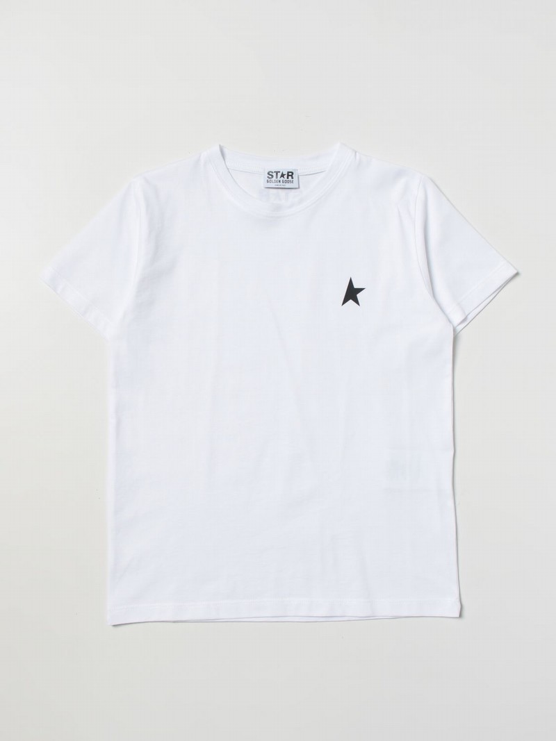 T-shirt Kinder Farbe Weiss In White