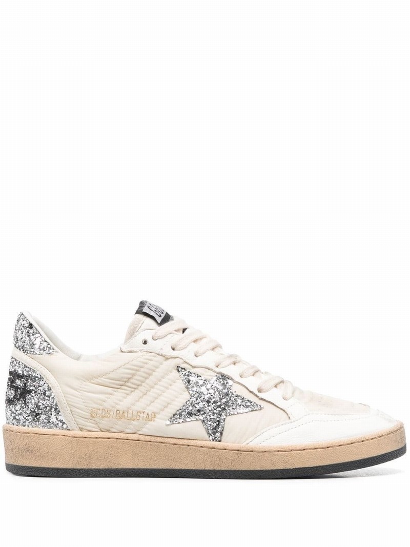 Ball Star Low-top Sneakers In Nude