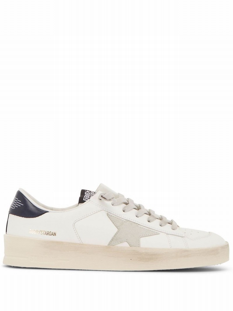 White Super-star Leather Sneakers