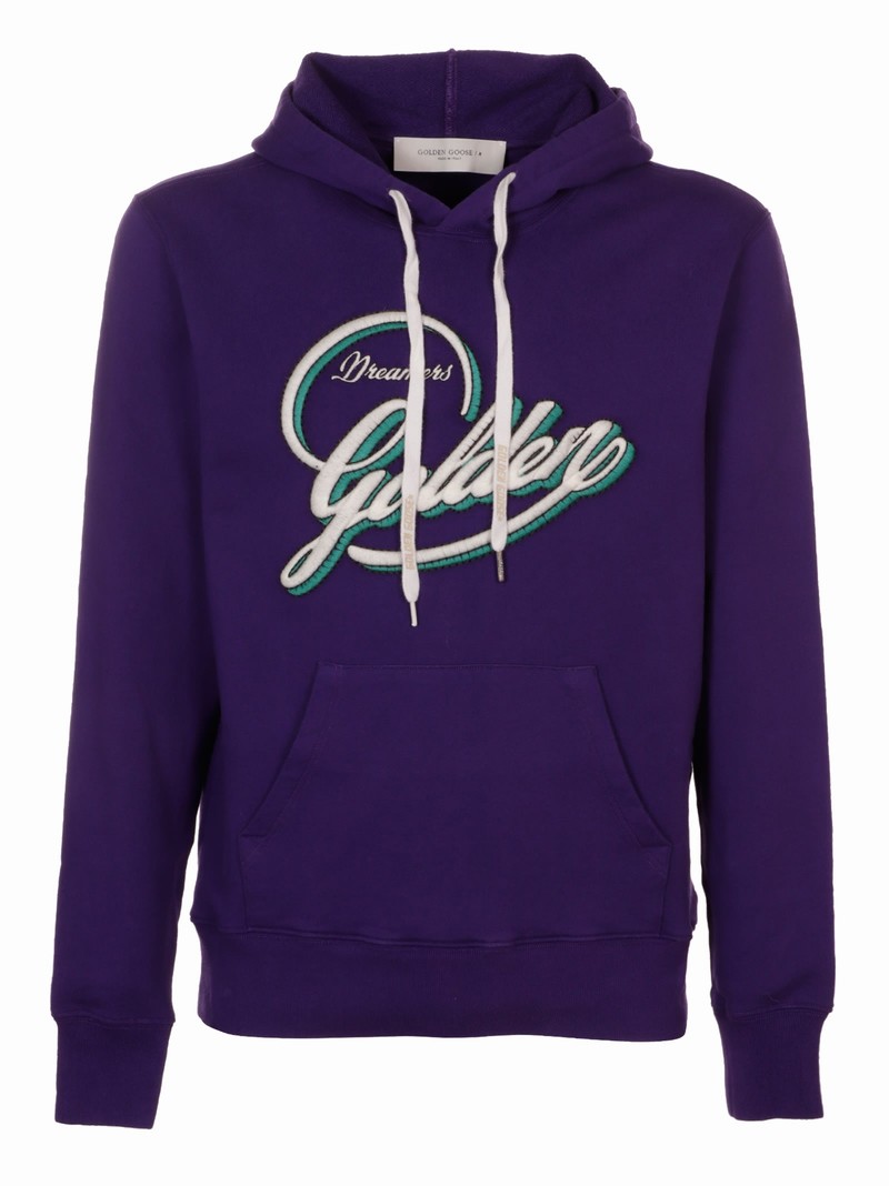 Journey Ms Regular Hoodie #n# In Violet Indigo/ Multicolor