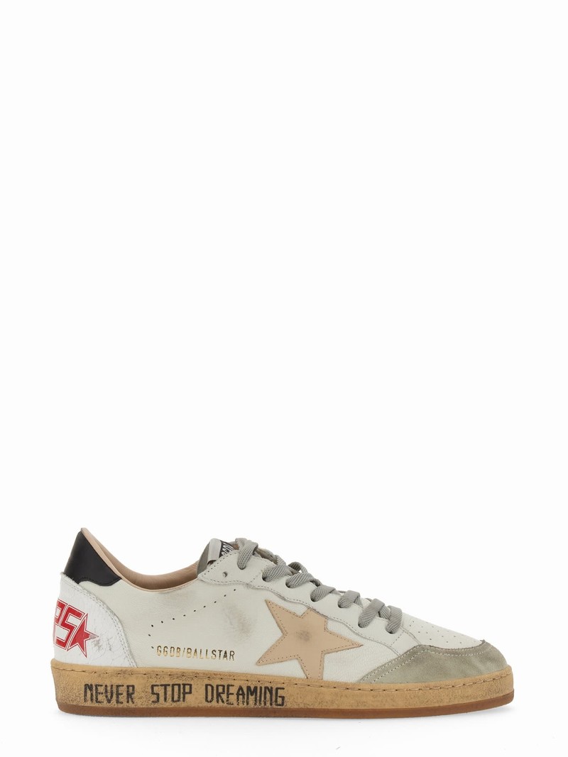 Ball Star Sneaker In Bianco