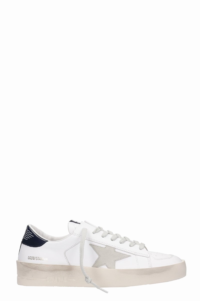 Stardan Sneakers In White Leather