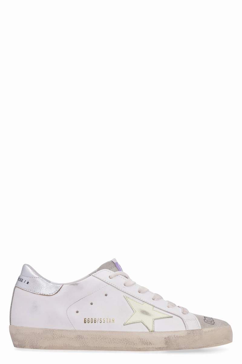 Super-star Leather Low-top Sneakers In White