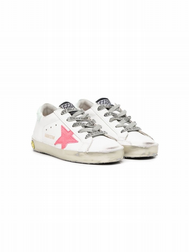 Babies' Gg Superstarlow-top Sneakers In White