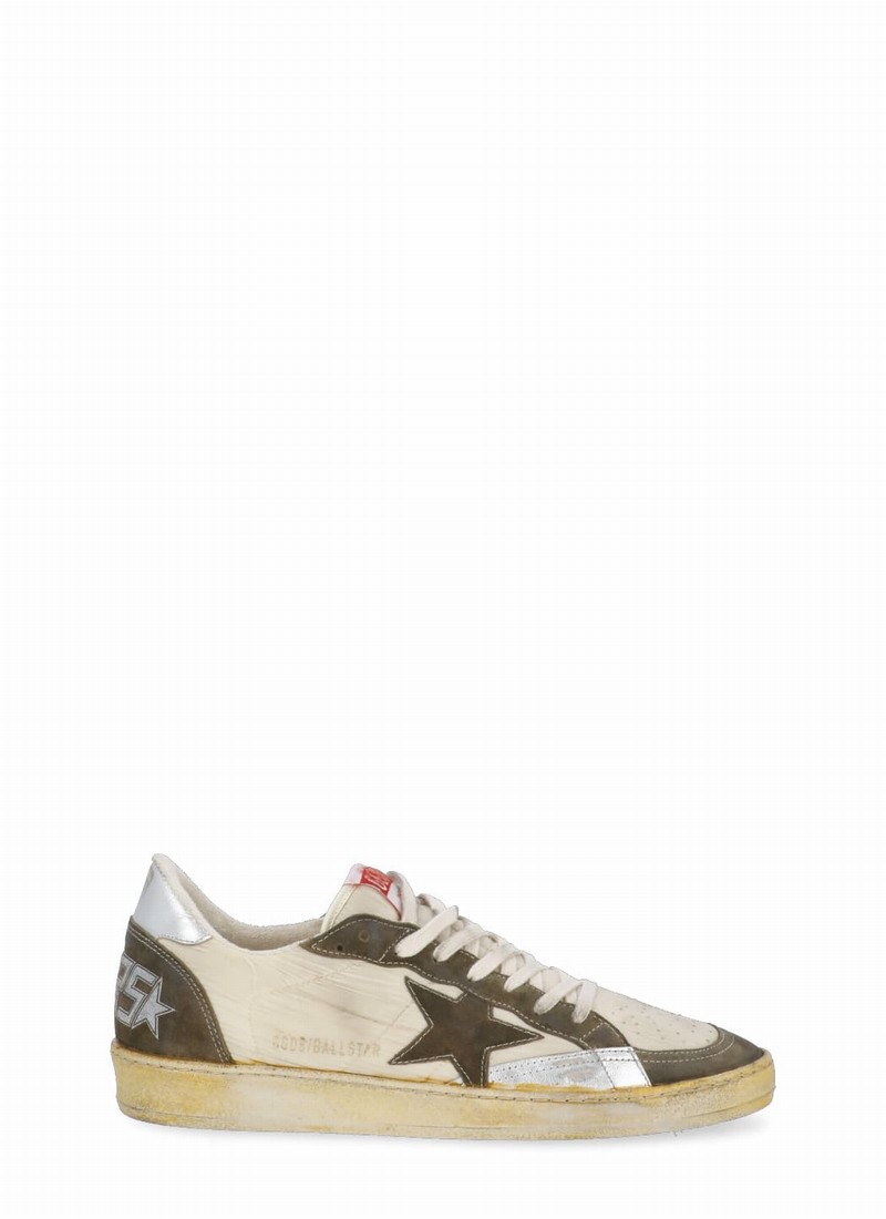 Ball Star Low-top Sneakers In Beige