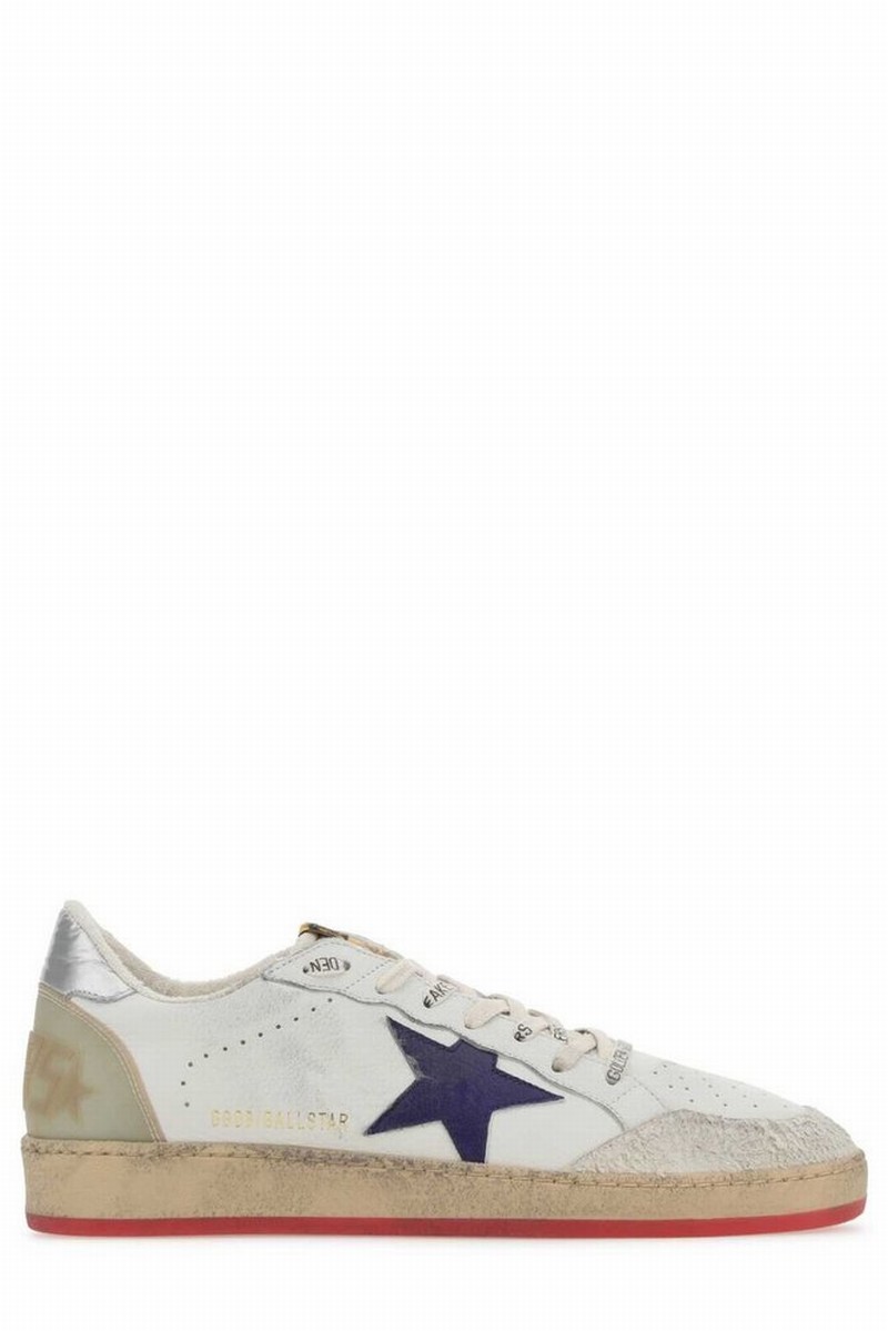 Deluxe Brand Ball Star Sneakers In White