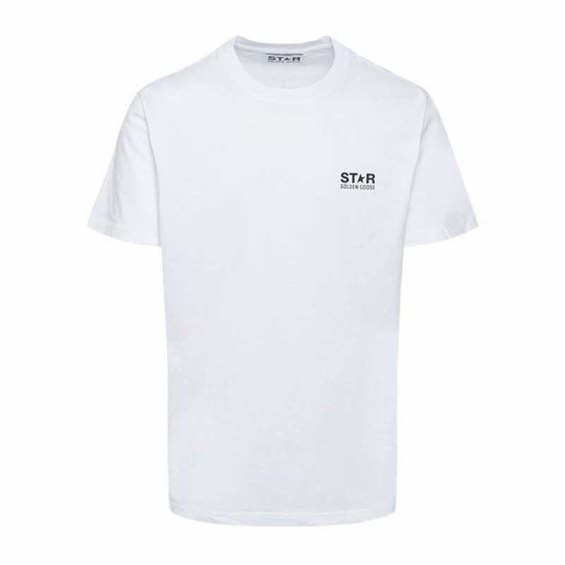 T-shirt In White/black