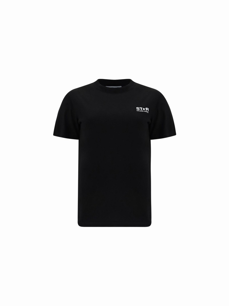 Star T-shirt In Black