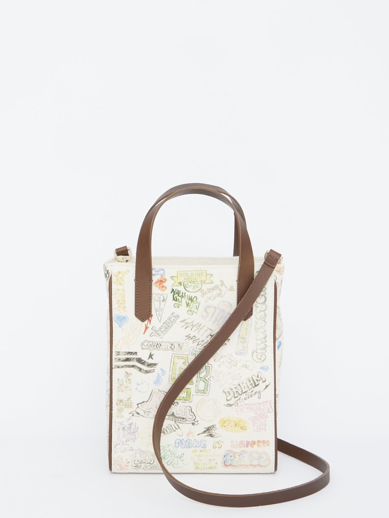 Mini Bag California Journey In White