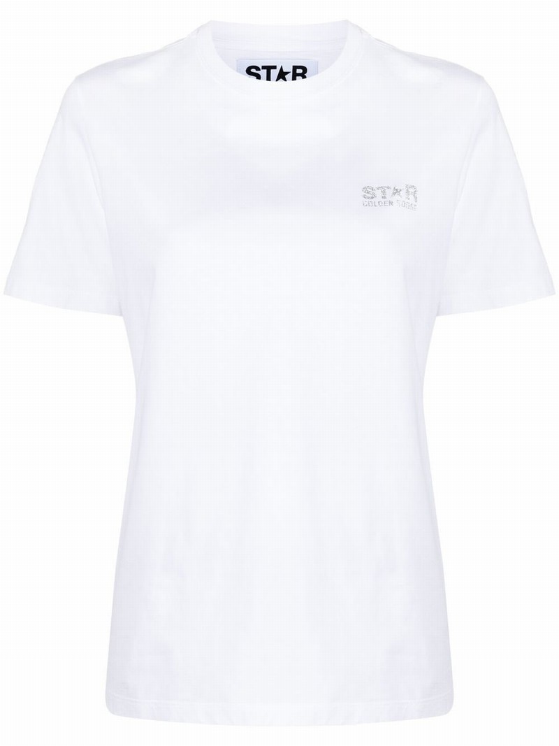 Cotton Jersey T-shirt In Bianco