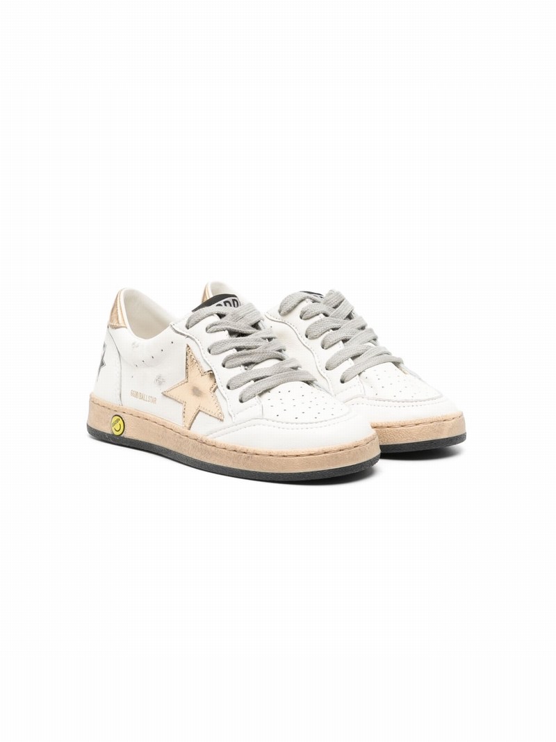 Kids' Ball Star Low-top Sneakers In White