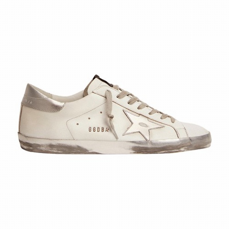 Super-star Sneakers In White Silver