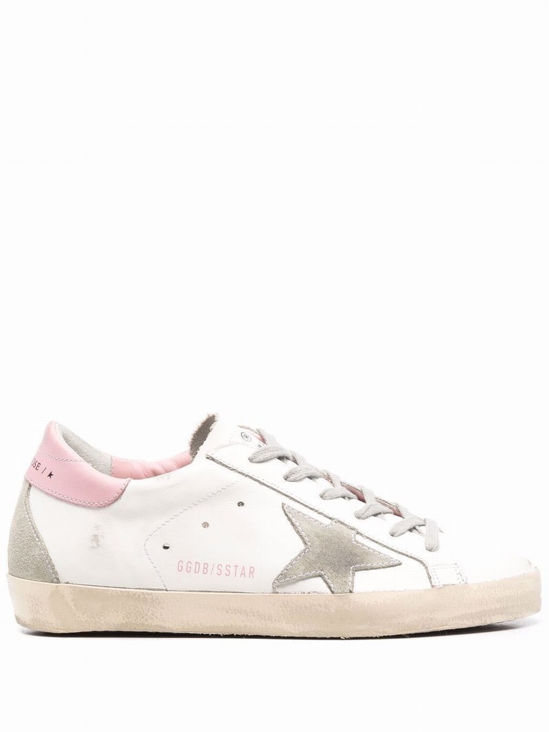 Super-star Leather Sneakers In White