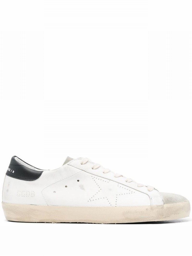 Super-star Leather Sneakers In White