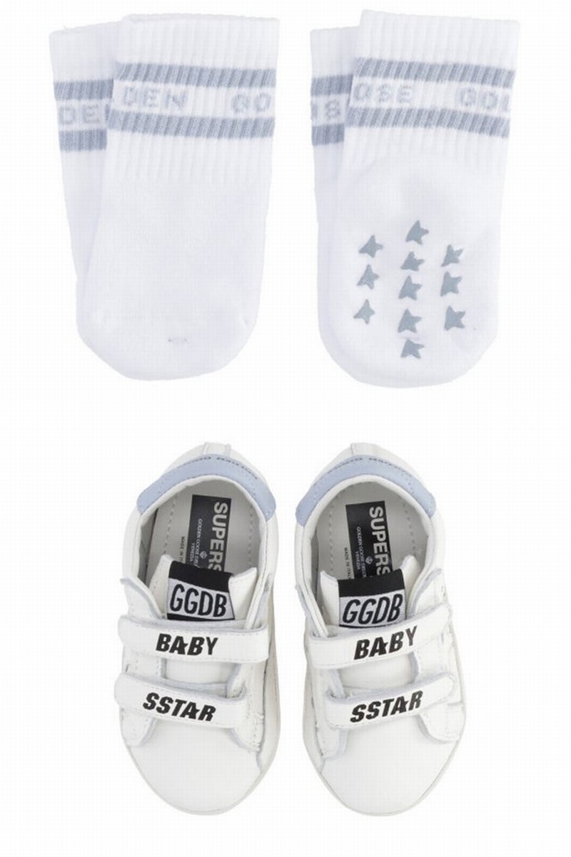 Kids Sneakers Socks Gift Set In Multi