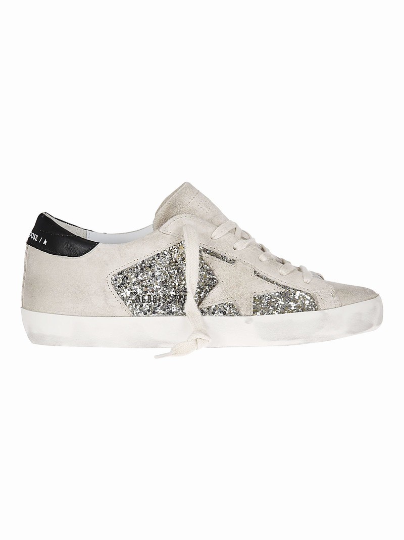 Super-star Glitter And Suede Upper In 82166