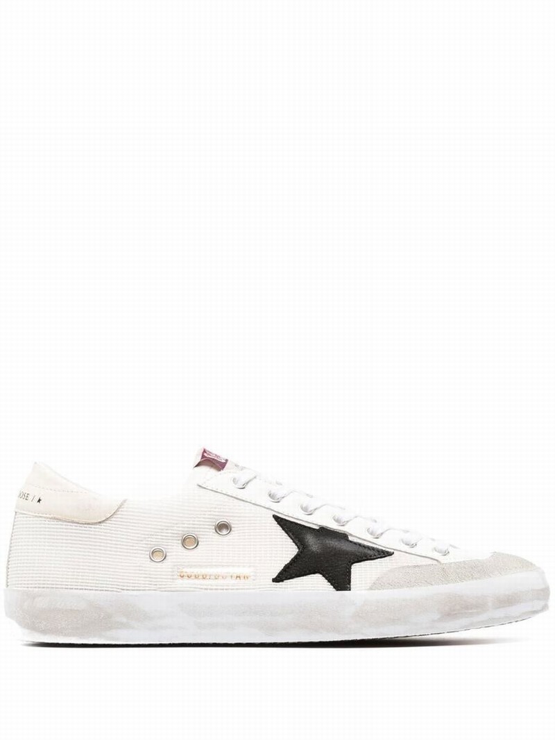 Sneakers In White/black/beige