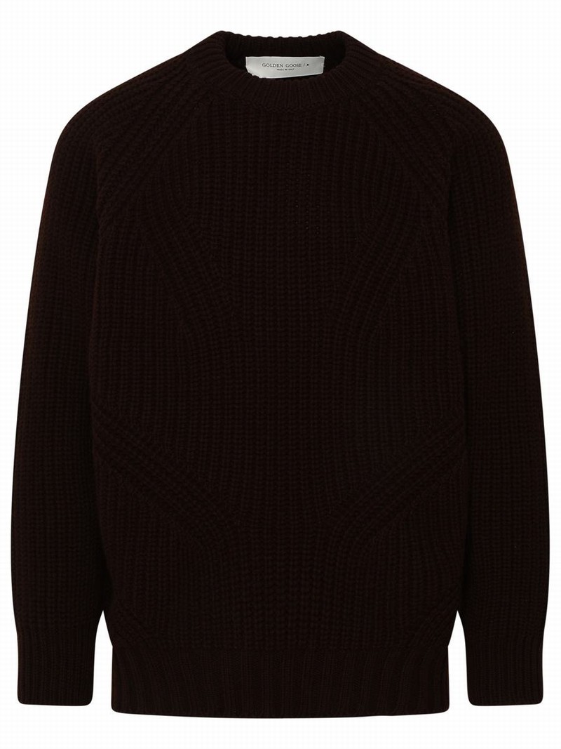 Journey Brown Wool Sweater