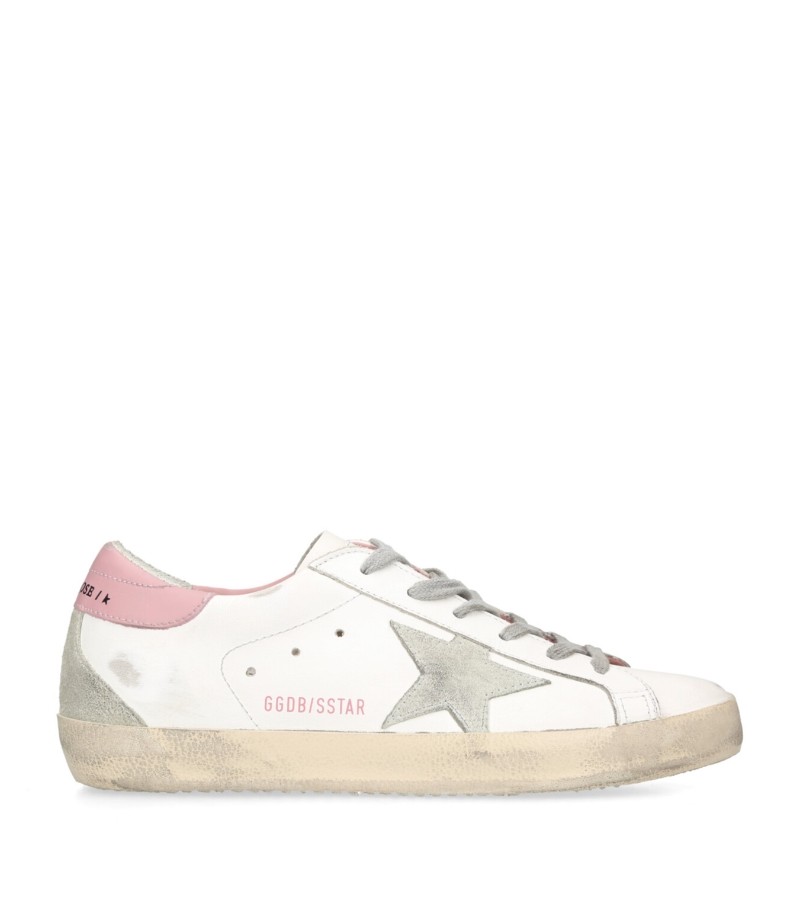 Leather Super-star Sneakers In White