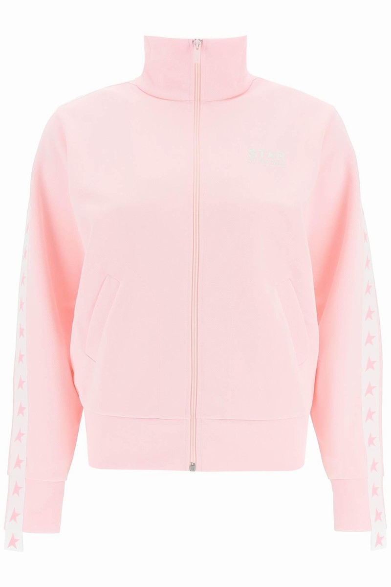 Denise Zip-up Track Jacket In Pink