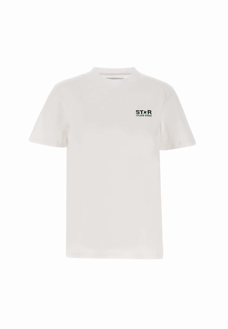 Cotton T-shirt In White