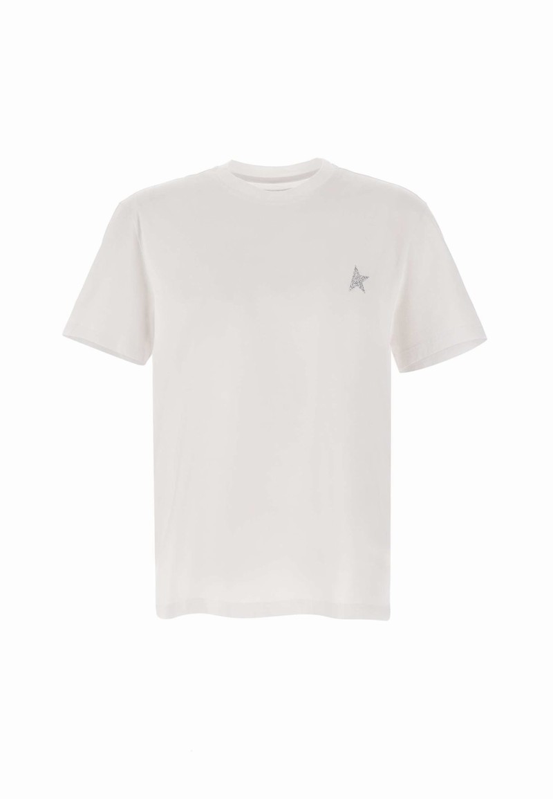 Cotton T-shirt In White