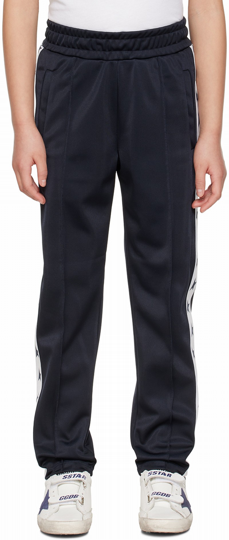 Kids Navy Star Lounge Pants In 50767 Dark Blue/ Whi