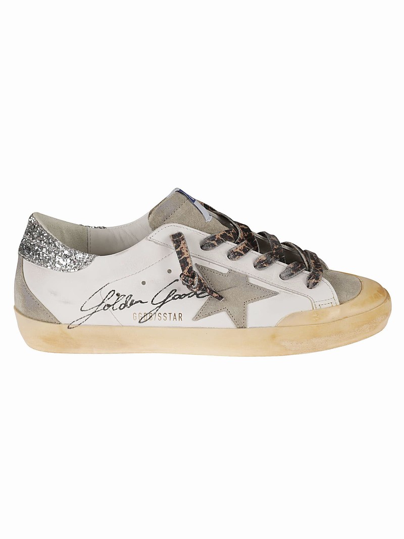 Super-star Penstar Classic Sneakers In White/taupe/silver