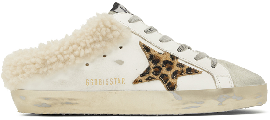 SSENSE Exclusive White Superstar Sabot Sneakers