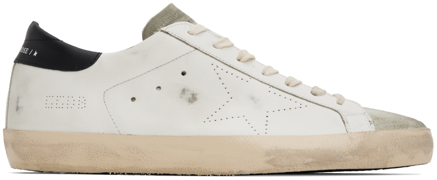 White Super-Star Skate Sneakers